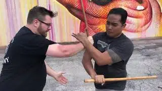 Filipino Martial Arts Balintawak Cuentada at Wynwood Art District, Miami Florida.