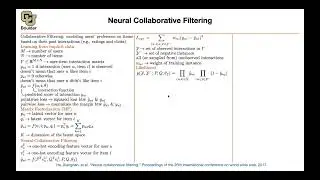 Neural Collaborative Filtering | Lecture 81 (Part 4) | Applied Deep Learning (Supplementary)