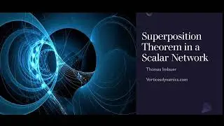 Superposition Theorem in a Scalar Network