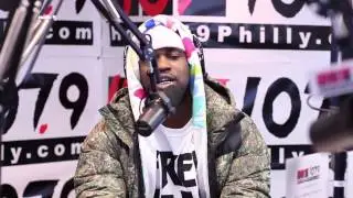ASAP Ferg Acapella & Hail Mary Freestyles On The Q Deezy Show!