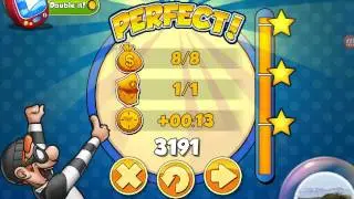 Robbery Bob 2 how to get 3 stars(Shamville level 1 to 10)