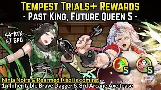 Ninja Noire - 1st Inheritable Brave Dagger! | Tempest Trials: Past King, Future Queen 5 | FEH