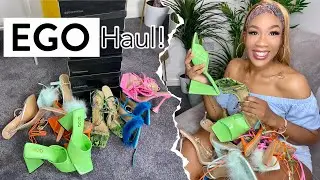 New Video - Huge EGO Shoe Haul 👠 | Designer Dupes | Hot Girl Summer | Big & Wide Feet Review 2021