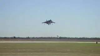 AV-8B Harrier Hover Landing at the 2009 Wings Over Houston Air Show