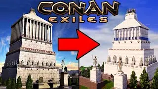 Conan Exiles: Mausoleum at Halicarnassus | Speed Build