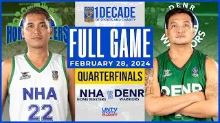 NHA Home Masters vs DENR Warriors FULL GAME &ndash; February 28, 2024 | UNTV Cup Season 10