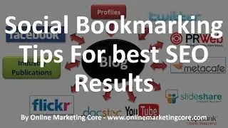 Social Bookmarking Tips For best SEO results