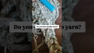 Jumbo yarn anyone? #jumboyarn #crochet #knit #crocheters #knitters #yarn #yarnlovers #yarnaddiction