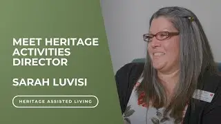 Meet Heritage Assisted Living of Twin Falls Activities Director, Sarah Luvisi