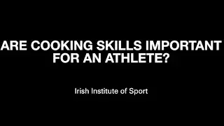 Are Cooking Skills Important for Athletes?
