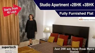 Supertech North Eye  Noida | Studio+2BHK+3BHK Furnished Ready to Move Apartment | Sample Flat Video
