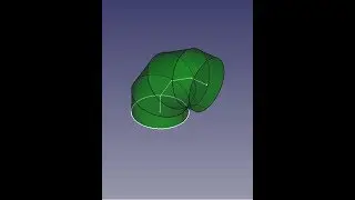 FREECAD #20 - CURVA 90 GRAUS - 90 DEGREE CURVE