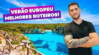 3 roteiros incr&iacute;veis no VER&Atilde;O EUROPEU! Um &eacute; bem mais barato! Portugal? Gr&eacute;cia? Espanha? Cro&aacute;cia?