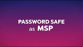 Password Safe MSP (EN)