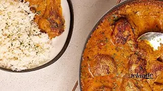 OVEN ROAST CHICKEN PEANUT BUTTER SAUCE