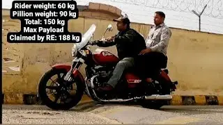 RE Super Meteor 650 GROUND CLEARANCE REVIEW | All Preload Settings Tested!