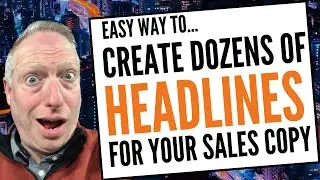 Easy Way To Create Dozens Of Headlines for Your Sales Copy