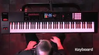 Roland FA-08 Workstation First Look 1 of 2