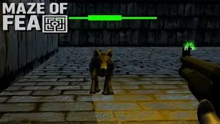 Maze of Fear (короткий геймплей)