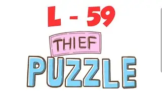 Thief Puzzle - L 59 - (Weegoon) - Funny Stickman Brain Puzzle Game - #Shorts