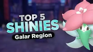My Top 5 Favorite Shiny Galar Pok&eacute;mon #shorts #pokemon #shinypokemon