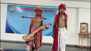 Purandara Dasara Aradhane was observed with devotion and cultural fervour at RVK, Srinagar, Mysuru.