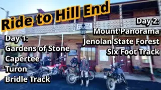 Hill End too Hard Adventure Ride -  ES700, WR250R, CRF300L, DR650