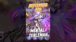 ASPIRANTS 999 TAPI MENTAL LEMAH BOS!
