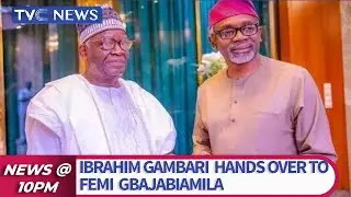 Ibrahim Gambari, Buhari's Chief of Staff, Hands Over to Gbajabiamila