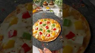 Paratha Pizza Recipe | Quick And Easy Recipe #shorts #ytshorts #viralreels #trending #lunchbox