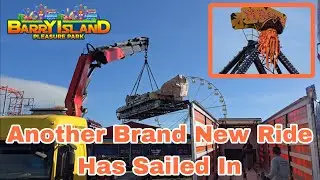Новый аттракцион в парке развлечений Barry Island 19 октября 2024 г.