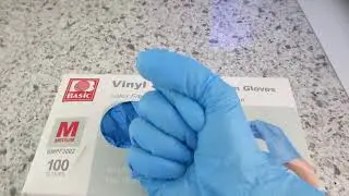 Basic Vinyl Exam Gloves | Synmax Latex-Free, Powder-Free Medical Disposable Gloves: Review & Demo