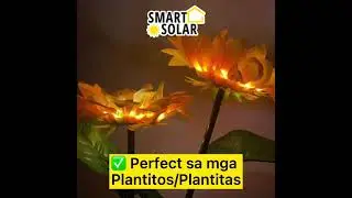 Solar Sunflower Light - Waterproof Decor To Your Garden I Smart Solar