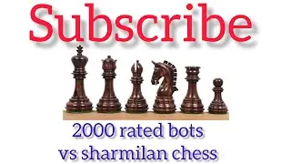 🔴 Sharmilan Chess Live | Beating 2000 Rated BOT | Chess Strategy Explained