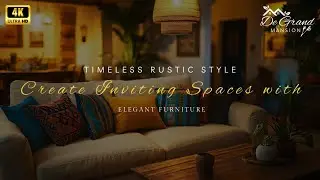 Timeless Rustic Style: Create Inviting Spaces with Elegant Furniture