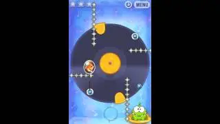 Cut the Rope Level 11-20 DJ Box Walkthrough 3-Star Gameplay