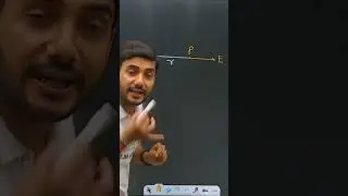 Direction of Electric force on positive & Negative charge#shorts#youtube