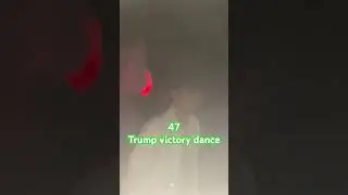 47 president. Trump victory dance #uspoli #usa #trump #donaldtrump