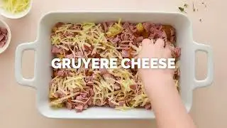 Croque Monsieur Breakfast Casserole | The Defined Dish