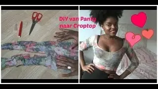 *Updated* DIY Van Panty naar Croptop!