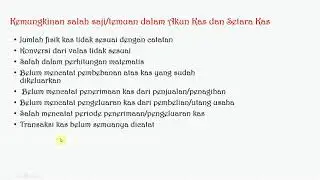 Audit Kas Dan Setara Kas (Part 1)