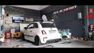 Abarth 595 Stage 4 300hp dyno test