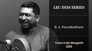 Vid. B. S. Purushotham talks about the great masters of Khanjira | YTM 2020 | Kalakendra