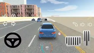 Driving School 2018 - Blue Car City Driving School Simulator - Android Gameplay Walkthrough#1