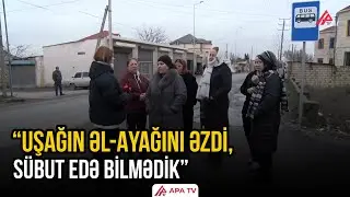 Məmmədli sakinləri təhlükə ilə üz-üzə - “Yolu keçə bilmirik” | APA TV