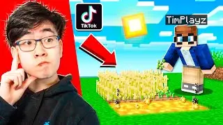 I Tested 5 SECRET TIKTOK MINECRAFT HACKS To See If They Work!