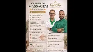O que aprender no curso de massagem com Gandra e Walace?