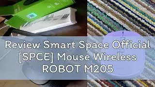 Review Smart Space Official [SPCE] Mouse Wireless ROBOT M205 2.4G 1600DPI Receiver USB untuk PC Lap