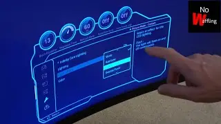 How to Use LED Colour Lighting Feature on Samsung G9 Monitor - Beginners guide