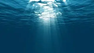 Sun Rays though Water | Underwater Footage | No Copyright
